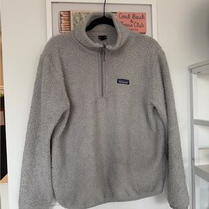Patagonia Light Gray Fleece Jacket